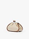 WEEKEND MAX MARA LISOTTE MEDIUM NAPPA LEATHER PASTICCINO ΤΣΑΝΤΑ 