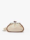 WEEKEND MAX MARA LISOTTE MEDIUM NAPPA LEATHER PASTICCINO ΤΣΑΝΤΑ 