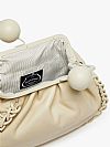 WEEKEND MAX MARA LECITO MEDIUM LEATHER PASTICCINO ΤΣΑΝΤΑ