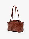 WEEKEND MAX MARA JUDITTA LEATHER SHOPPING TOTE ΤΣΑΝΤΑ