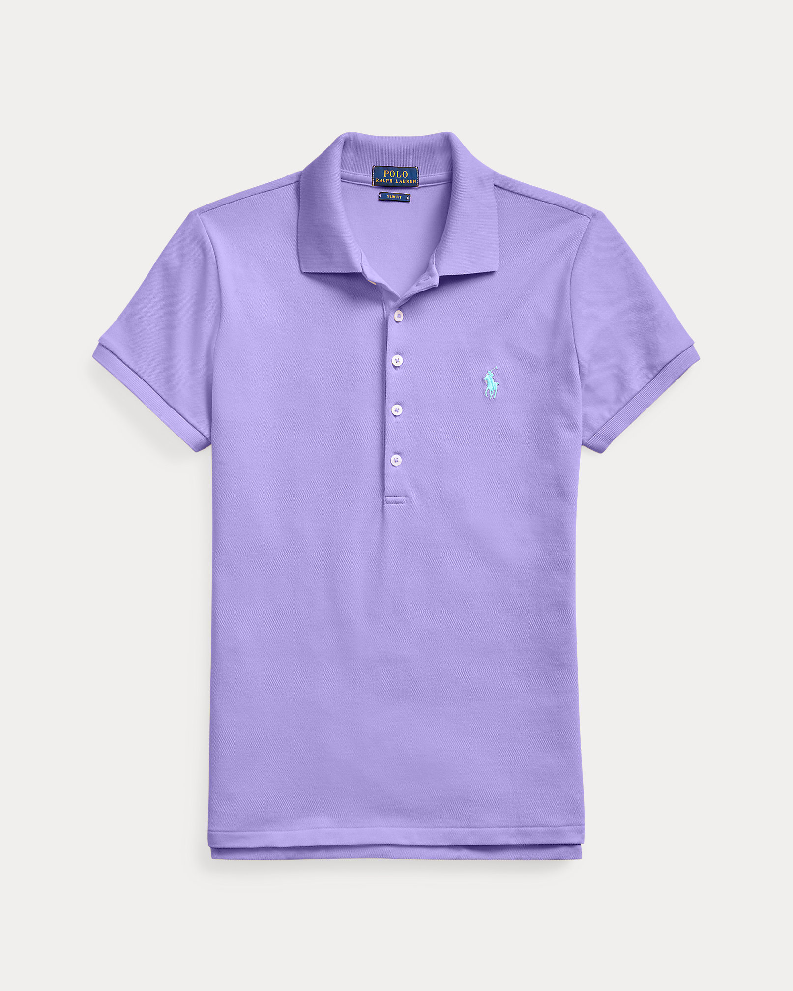 POLO RALPH LAUREN JULIE COTTON STRETCH POLO SHIRT