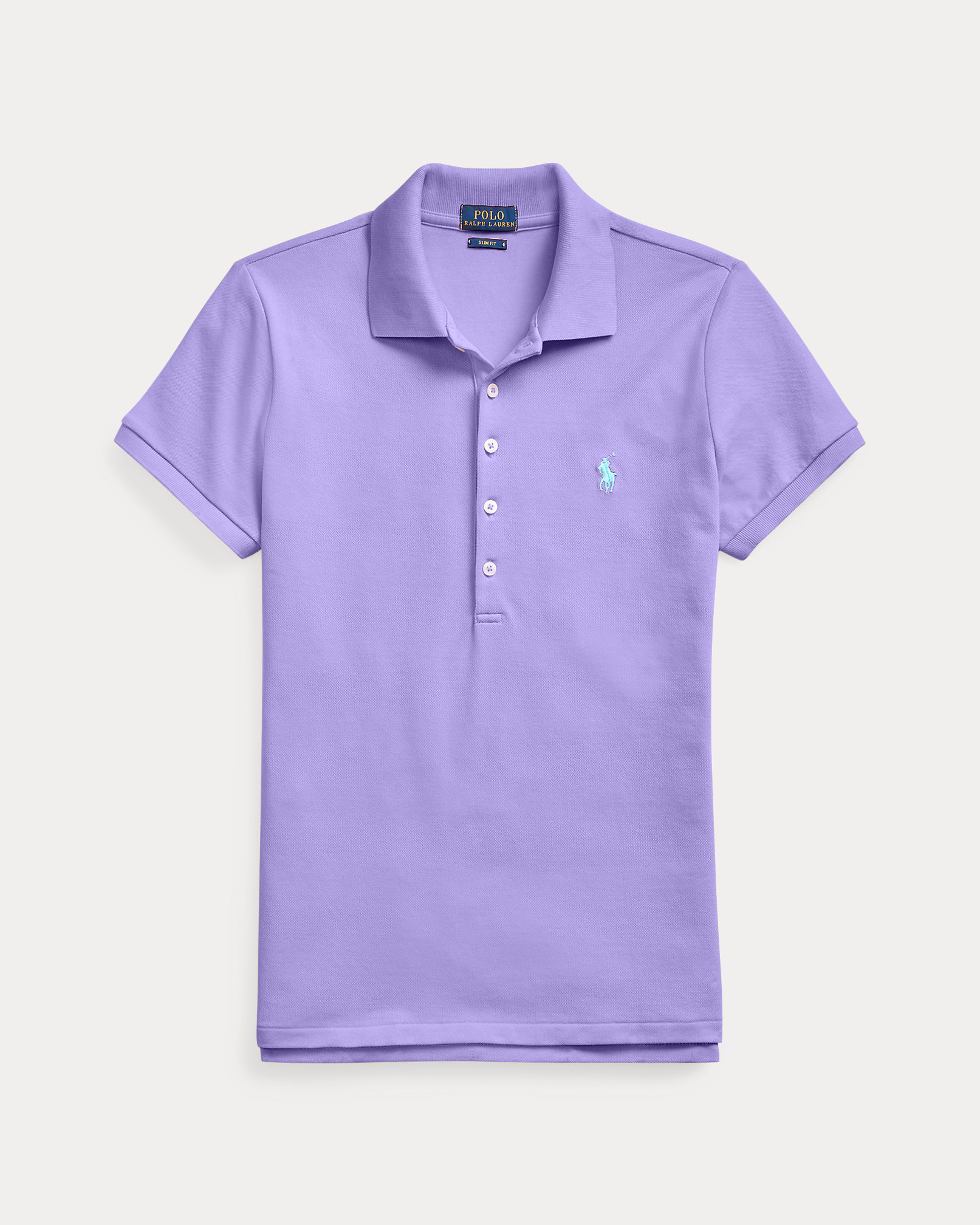 POLO RALPH LAUREN JULIE COTTON STRETCH POLO SHIRT