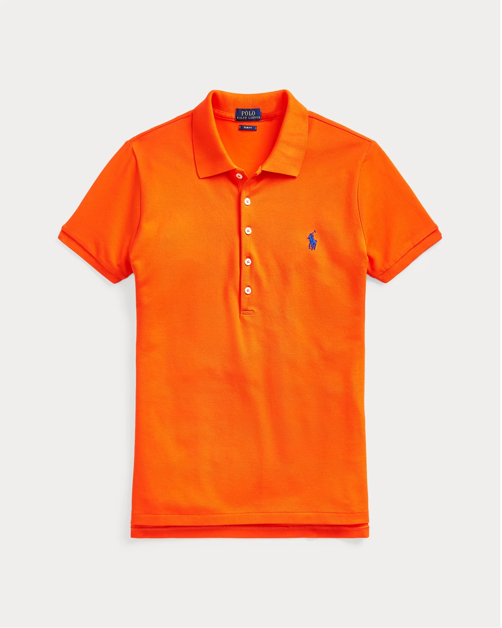 POLO RALPH LAUREN JULIE COTTON STRETCH POLO SHIRT