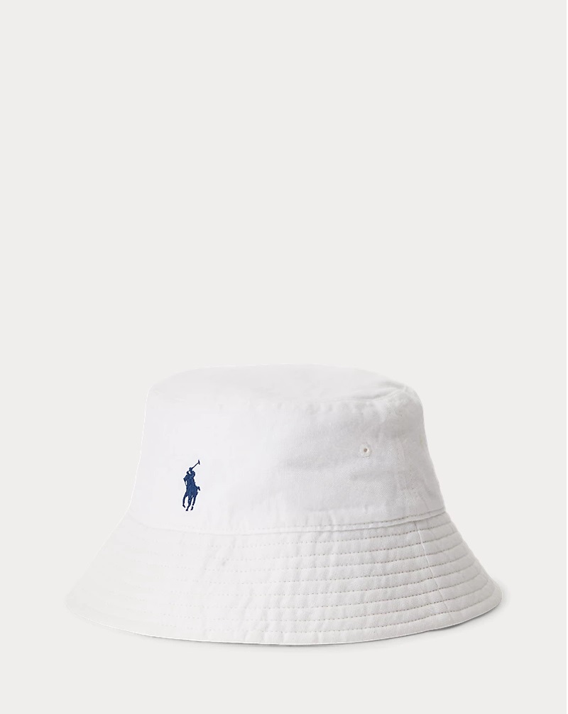 POLO RALPH LAUREN LINEN BUCKET ΚΑΠΕΛΟ