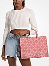 MICHAEL KORS GIGI LARGE EMPIRE LOGO JACQUARD ΤΣΑΝΤΑ