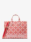 MICHAEL KORS GIGI LARGE EMPIRE LOGO JACQUARD ΤΣΑΝΤΑ