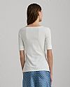 LAUREN RALPH LAUREN STRETCH COTTON ΜΠΛΟΥΖΑ