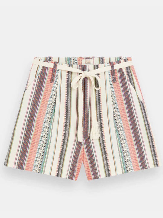 SCOTCH & SODA STRIPED CANVAS ΣΟΡΤΣ