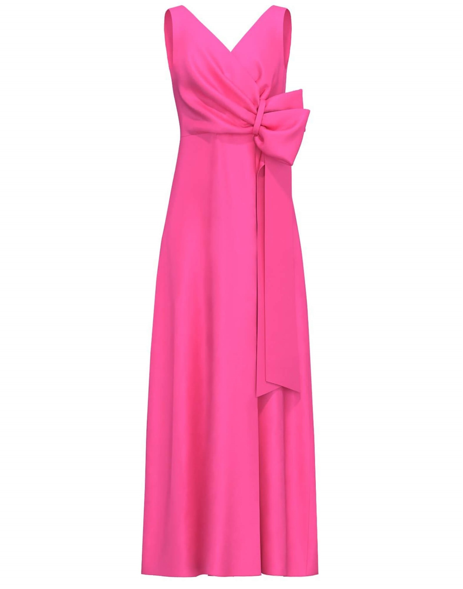 EMME MARELLA CHARLOTTE MAXI SATIN ΦΟΡΕΜΑ