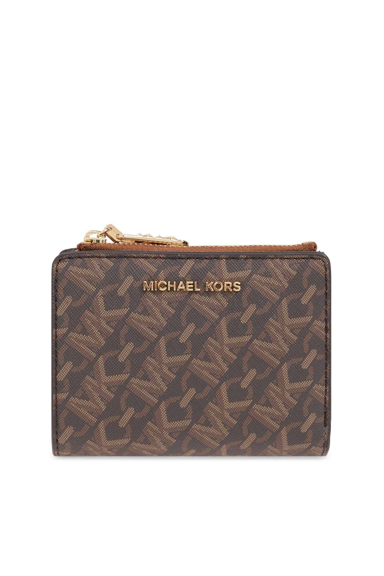 MICHAEL KORS EMPIRE SIGNATURE LOGO MEDIUM SNAP COIN BILLFOLD ΠΟΡΤΟΦΟΛΙ