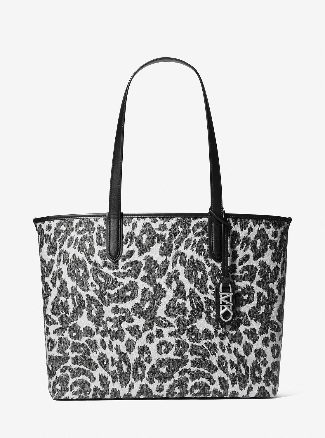MICHAEL KORS ELIZA EXTRA-LARGE LEOPARD PRINT TOTE ΤΣΑΝΤΑ
