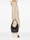 MICHAEL KORS SONNY MEDIUM PEBBLED LEATHER HOBO SHOULDER ΤΣΑΝΤΑ