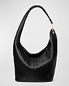 MICHAEL KORS SONNY MEDIUM PEBBLED LEATHER HOBO SHOULDER ΤΣΑΝΤΑ