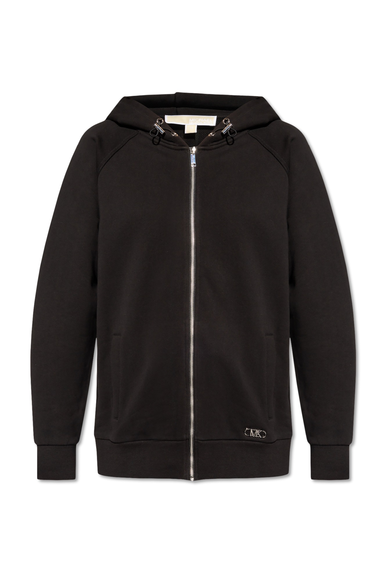 MICHAEL KORS UNISEX ORGANIC COTTON ZIP UP HOODIE