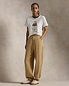 POLO RALPH LAUREN POLO BEAR COTTON JERSEY T-SHIRT