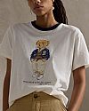 POLO RALPH LAUREN POLO BEAR COTTON JERSEY T-SHIRT