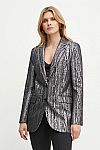 MICHAEL KORS METALLIC MOIRÉ  BLAZER