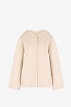 WEEKEND MAX MARA GENNAIO HOODED WOOL ΠΑΛΤΟ