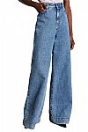 WEEKEND MAX MARA VEGA WIDE-LEG DENIM ΤΖΙΝ
