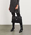 WEEKEND MAX MARA SLALOM NAPPA LEATHER CLUTCH-STYLE PASTICCINO ΤΣΑΝΤΑ
