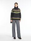 WEEKEND MAX MARA ORARIO JACQUARD WOOL ΠΛΕΚΤΟ
