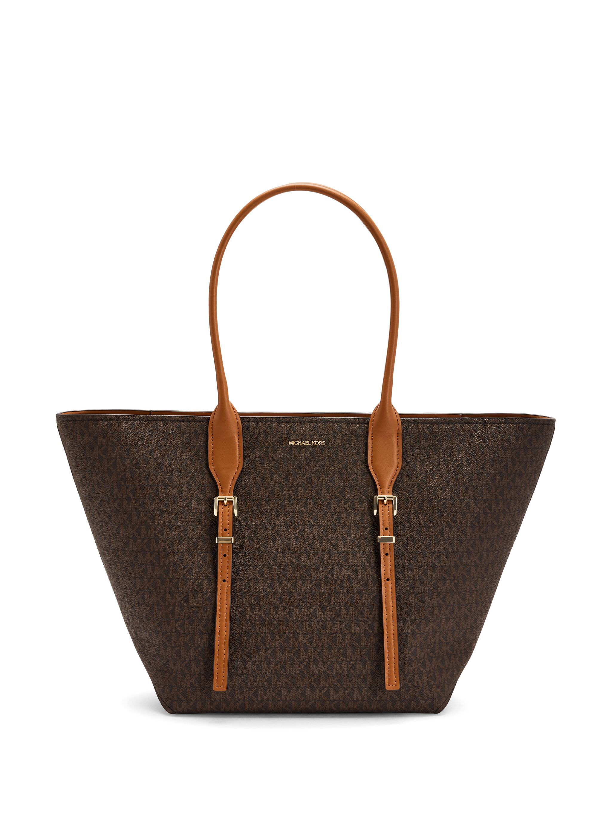 MICHAEL KORS MOORE LARGE LOGO BUCKLE TOTE ΤΣΑΝΤΑ