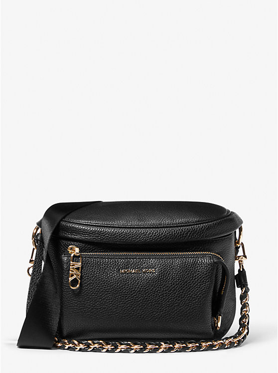 MICHAEL KORS SLATER MEDIUM PEBBLED LEATHER SLING ΤΣΑΝΤΑ