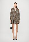 MICHAEL KORS CHEETAH-PRINT MINI ΦΟΡΕΜΑ