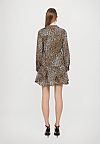 MICHAEL KORS CHEETAH-PRINT MINI ΦΟΡΕΜΑ