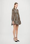 MICHAEL KORS CHEETAH-PRINT MINI ΦΟΡΕΜΑ