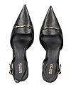 MICHAEL KORS LENA LEATHER SLINGBACK ΓΟΒΕΣ