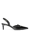 MICHAEL KORS LENA LEATHER SLINGBACK ΓΟΒΕΣ