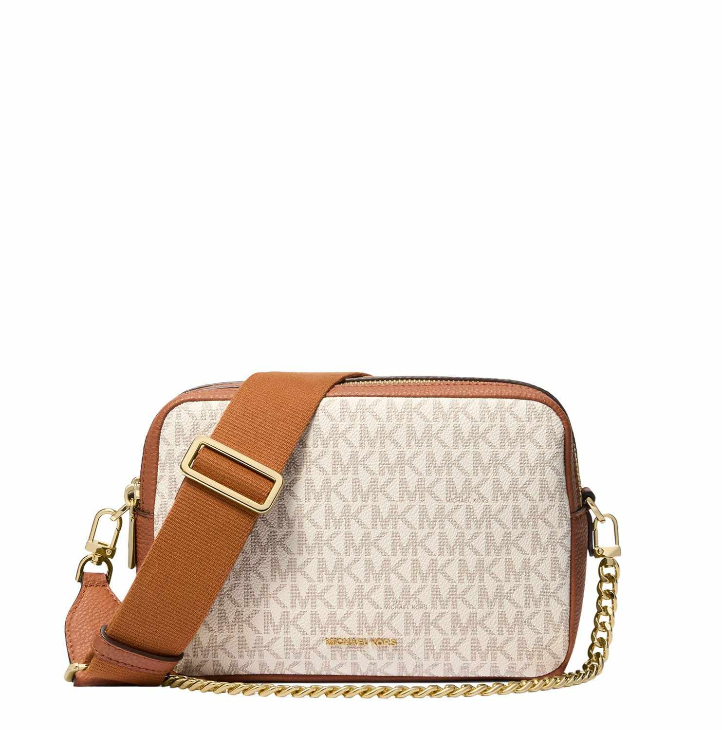 MICHAEL KORS BRYANT MEDIUM DOUBLE ZIP CAMERA CROSSBODY ΤΣΑΝΤΑ