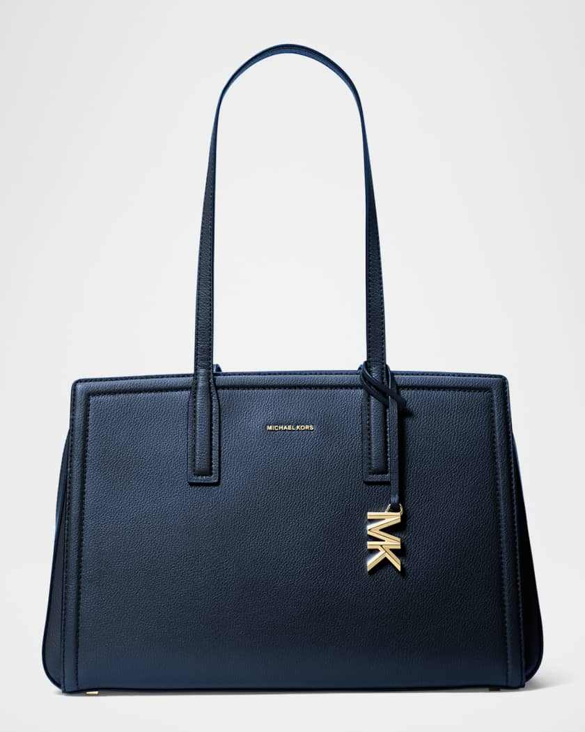 MICHAEL KORS LAILA MEDIUM PEBBLED LEATHER TOTE ΤΣΑΝΤΑ