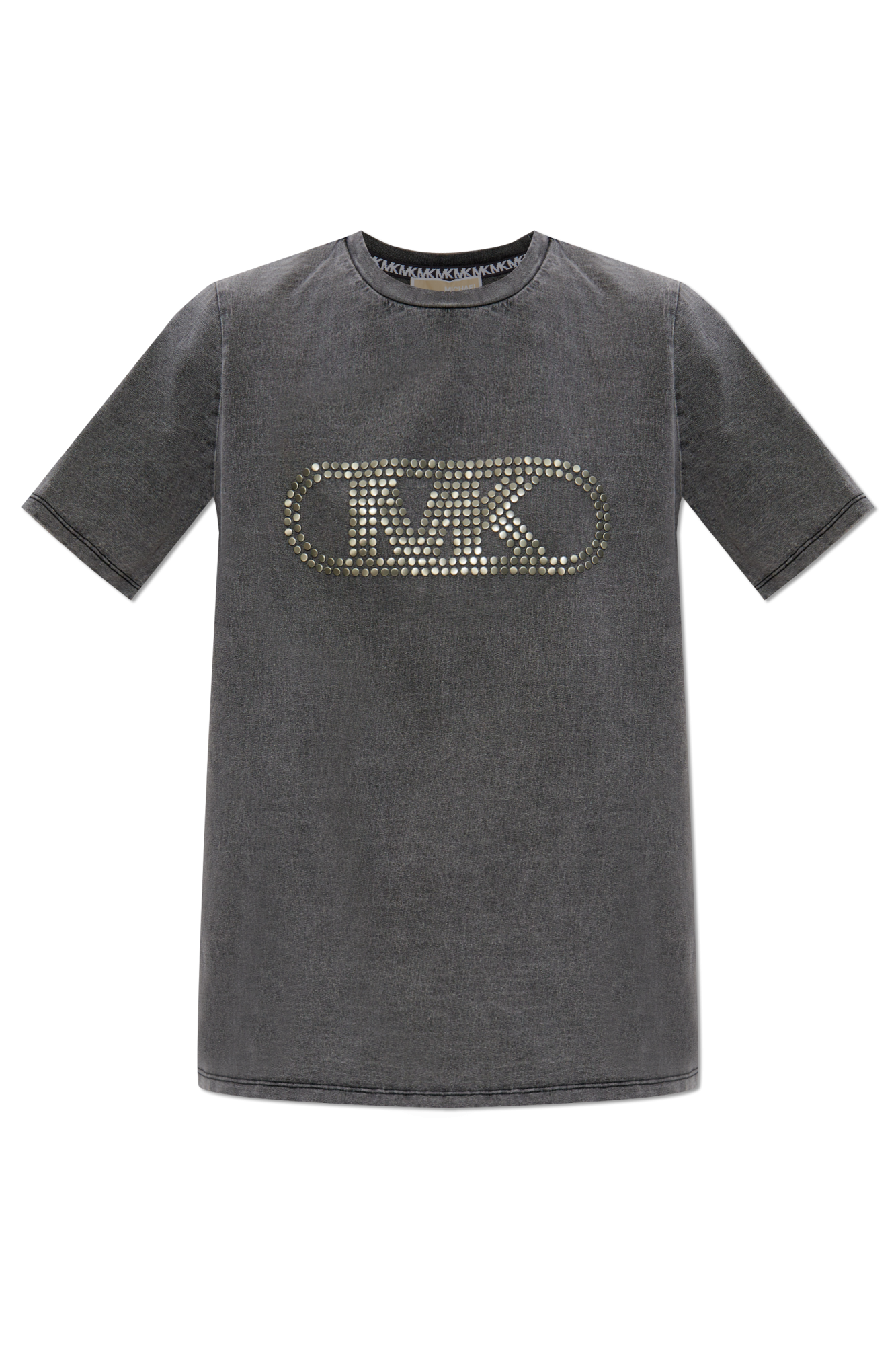 MICHAEL KORS EPMIRE STUDDED WASHED T-SHIRT