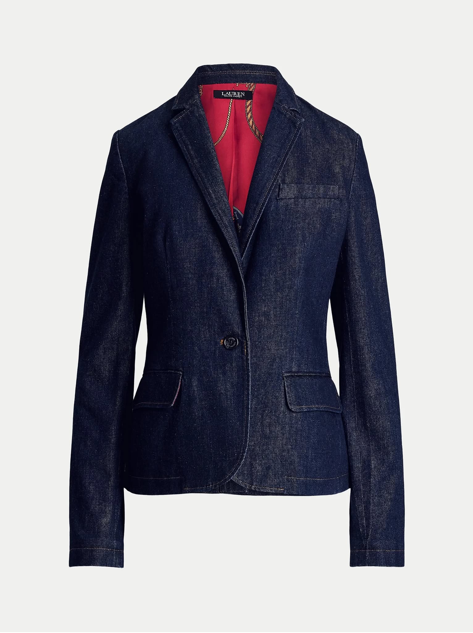 LAUREN RALPH DENIM BLAZER