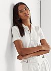 LAUREN RALPH LAUREN PIQUE POLO SHIRT