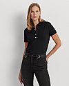LAUREN RALPH LAUREN PIQUE POLO SHIRT