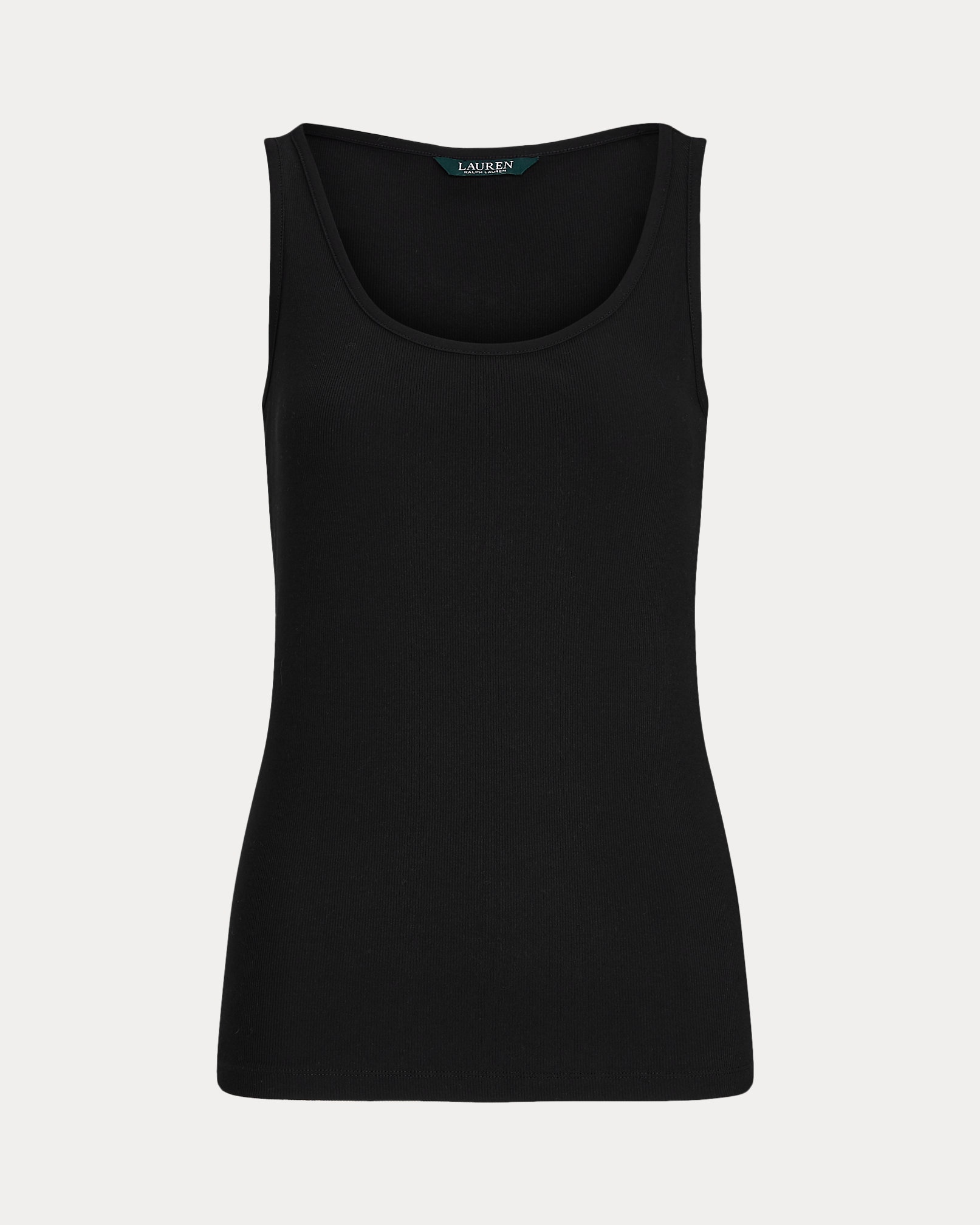 LAUREN RALPH LAUREN COTTON-BLEND TANK ΤΟΠ