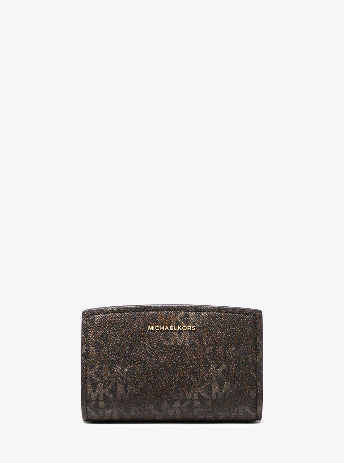 MICHAEL KORS BRYANT ZIP SIGNATURE LOGO MEDIUM ΠΟΡΤΟΦΟΛΙ