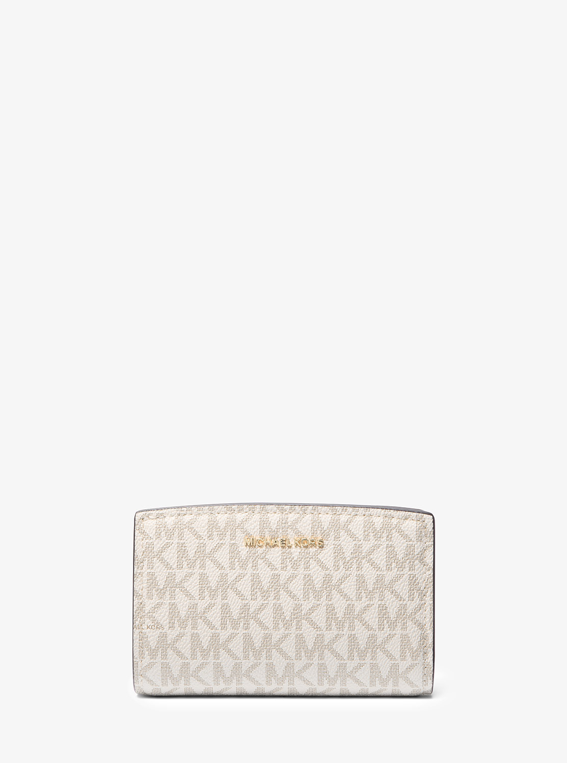 MICHAEL KORS BRYANT ZIP SIGNATURE LOGO MEDIUM ΠΟΡΤΟΦΟΛΙ