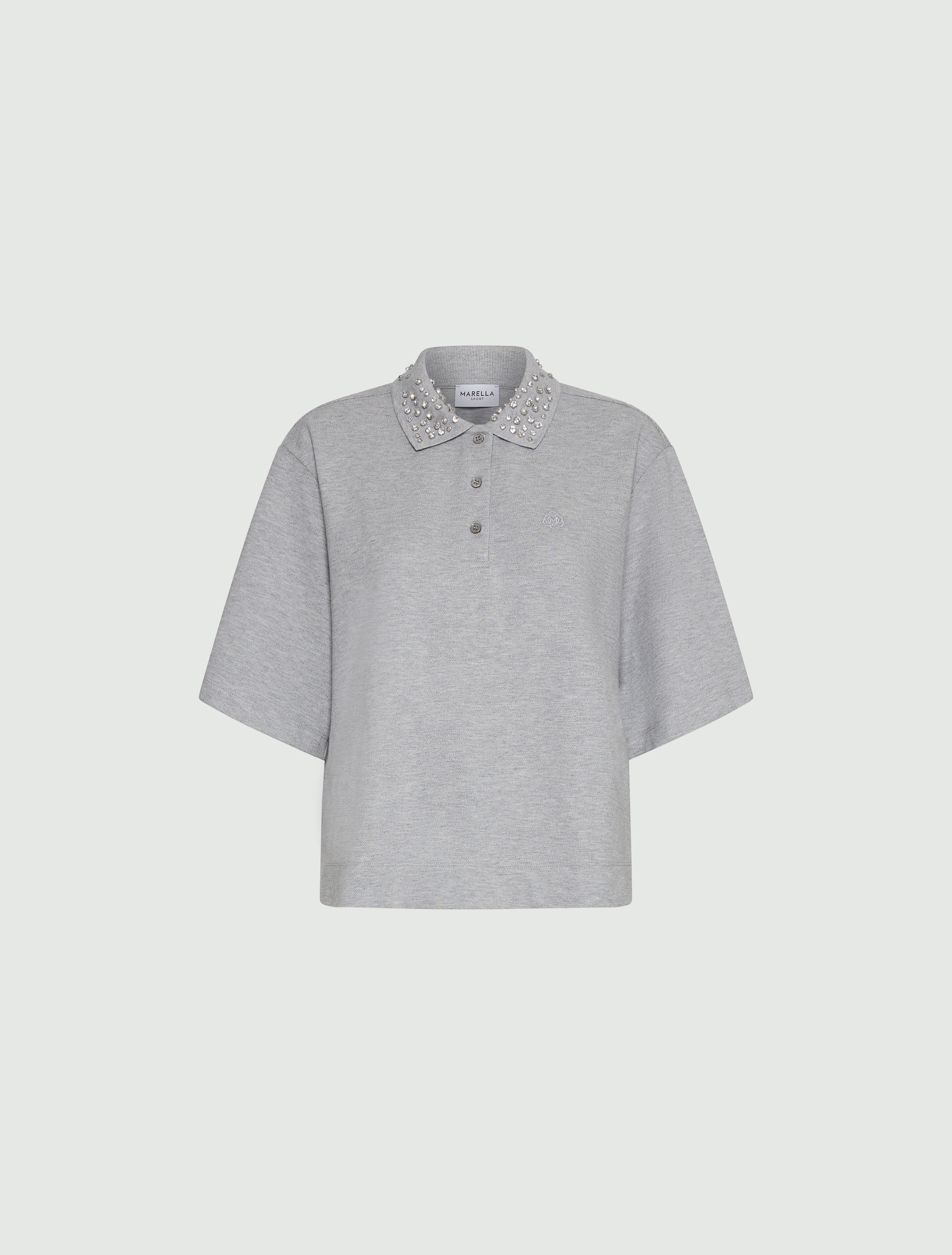 MARELLA GONZAGA COTTON PIQUE POLO SHIRT