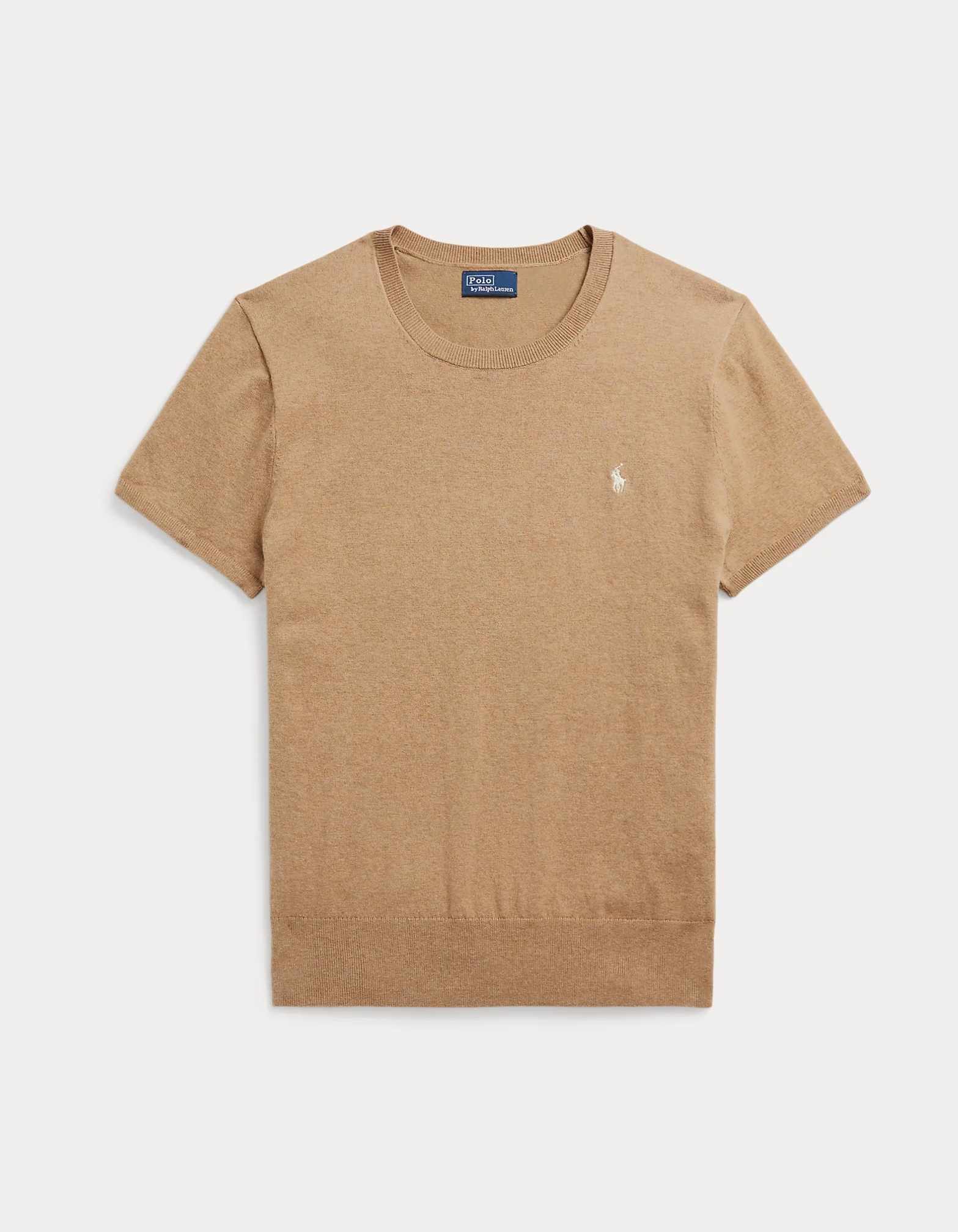 POLO RALPH LAUREN COTTON-BLEND SHORT-SLEEVE ΠΛΕΚΤΟ