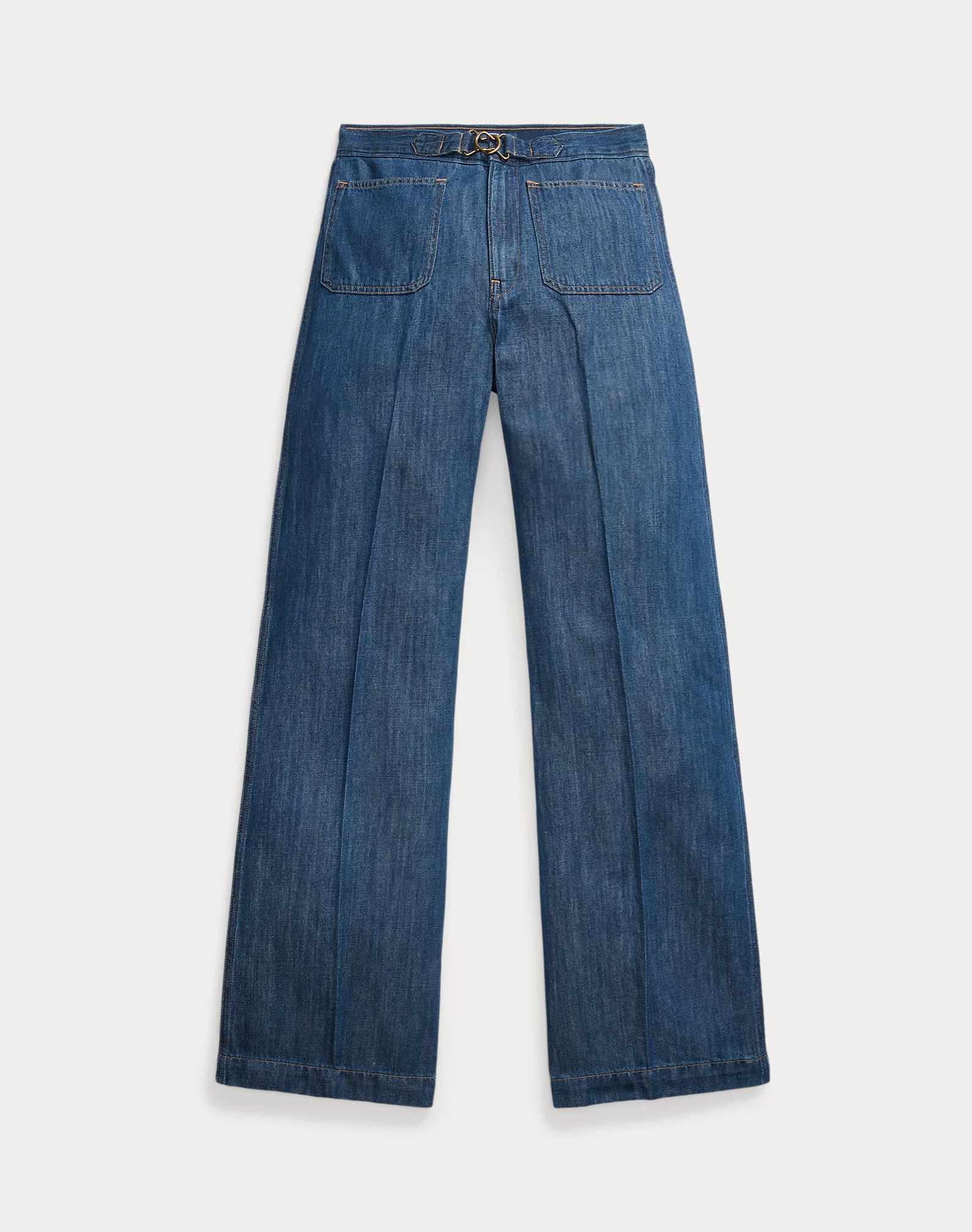 POLO RALPH LAUREN WIDE-LEG FLARE ΤΖΙΝ