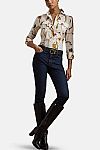 LAUREN RALPH LAUREN LIGHTWEIGHT COTTON ΠΟΥΚΑΜΙΣΟ
