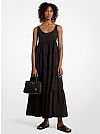 MICHAEL KORS STRETCH COTTON TIERED ΦΟΡΕΜΑ