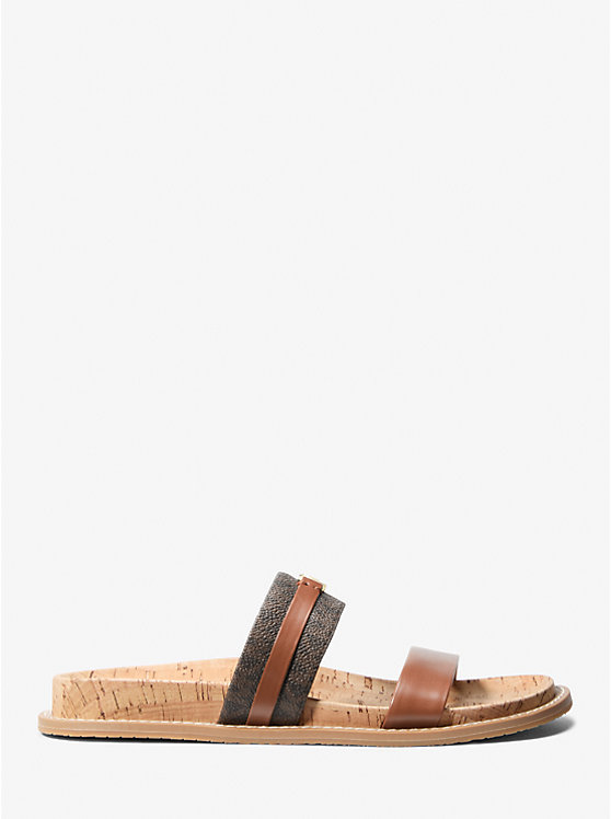 MICHAEL KORS MANDY SIGNATURE FLAT ΠΕΔΙΛΑ