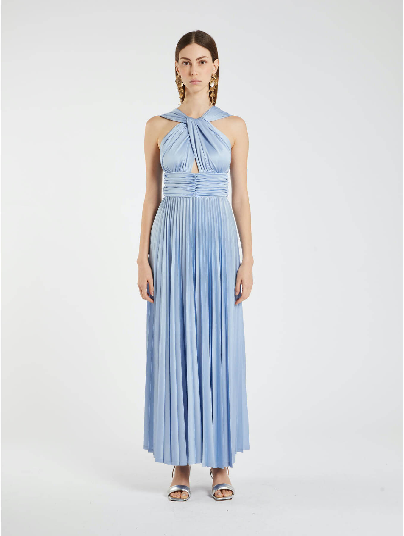 MARELLA GLASSA PLEATED JERSEY ΦΟΡΕΜΑ