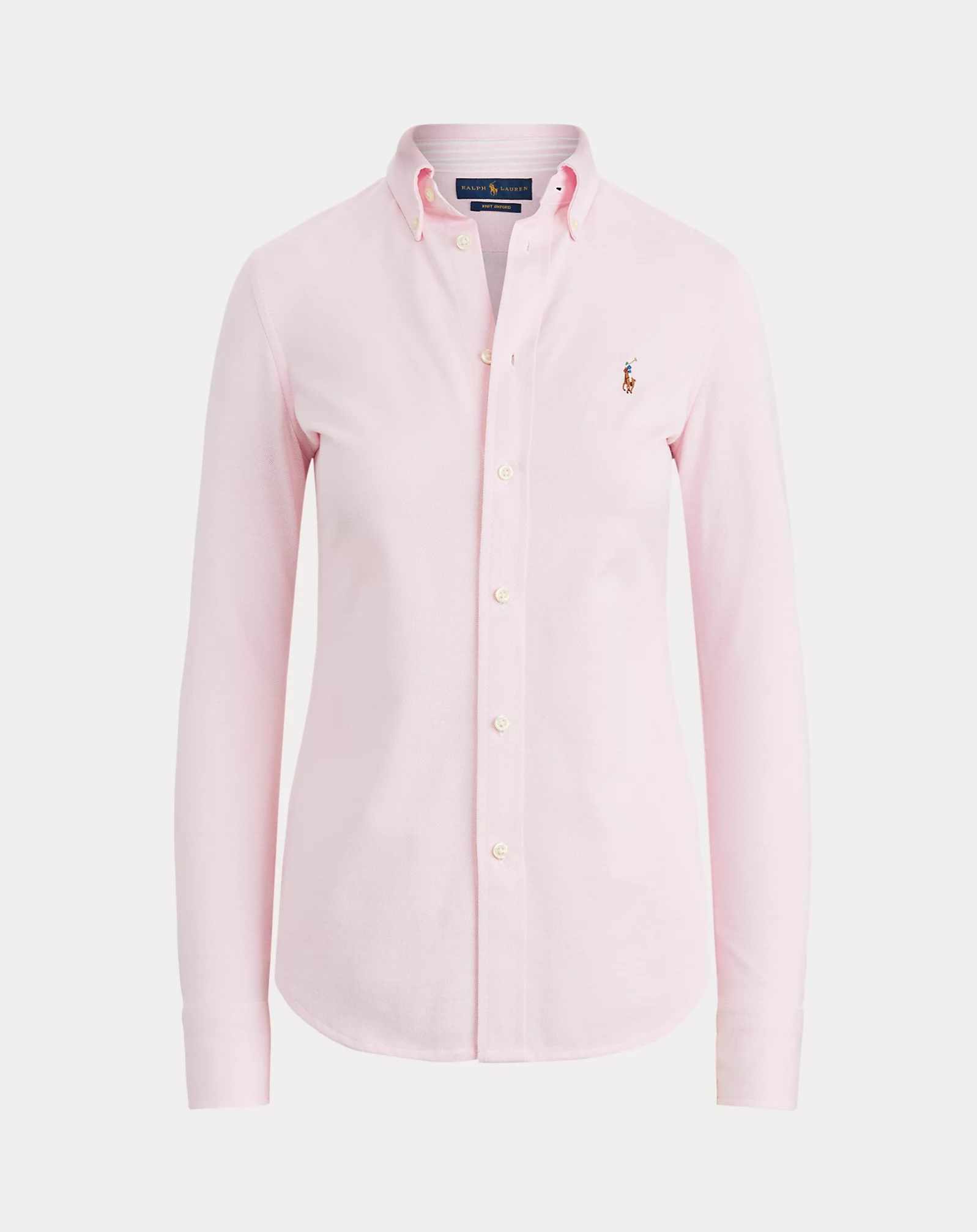 POLO RALPH LAUREN SLIM FIT KNIT COTTON OXFORD ΠΟΥΚΑΜΙΣΟ