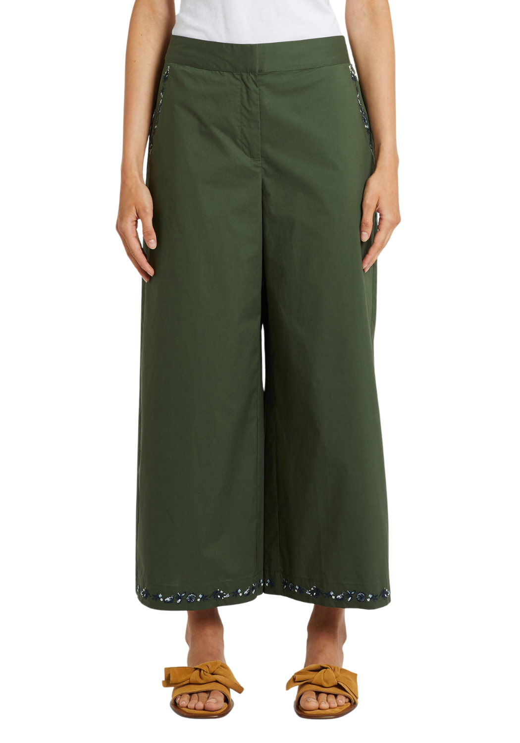 MARELLA ORANO POPLIN WIDE-LEG ΠΑΝΤΕΛΟΝΙ